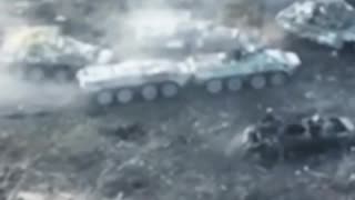 💥🇺🇦 Ukraine Russia War | Two Russian Armored Personnel Carriers Hit by Mine in Avdiivka Area | RCF