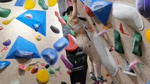 rock climbing challenge