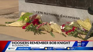 November 2, 2023 - Tributes to Former Indiana University Basketball Coach Bob Knight