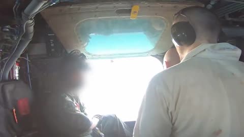 The military releases new footage showing the moments when rescued hostages