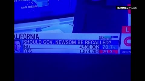 BREAKING : WTF! YES to Recall Drops 400K Votes LIVE on TV.