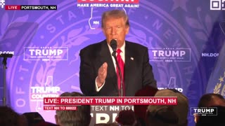 Trump Rally in Portsmouth, New Hampshire - January 17, 2024