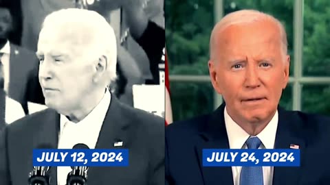 SOMETHING IS FISHY! Listen & Look at Biden 12 days apart! What’s really going on