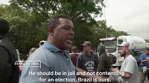 Truck Drivers Block Roads In Brazil After Far-Right President Loses Re-Election Bid | Insider News