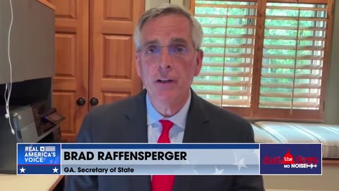 Brad Raffensperger talks about Democrats, Biden DOJ’s attack on Georgia voting laws