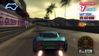 Ridge Racer 6 - Basic Route #6 Gameplay(Xbox One S HD)