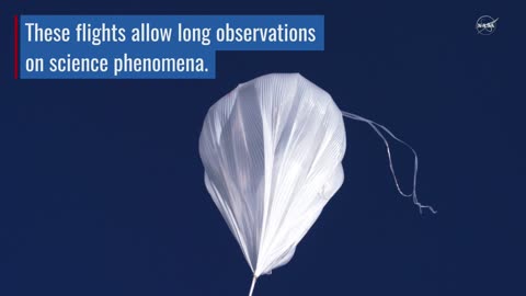 NASA Launches Super-Pressure Balloon,