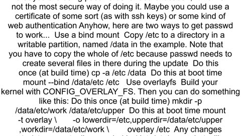 Correct handling of persistent files for readonly rootfs