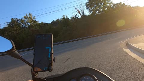 Trying Out The Movo GPR-5 Case For The Gopro While Riding The Kymco Agility 50