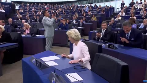 European Parliament votes to extend Ursula von der Leyen's reign for a second term.