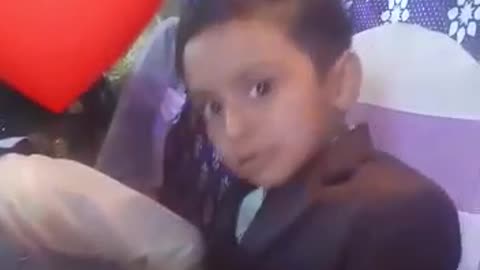 cute babay dance in wedding