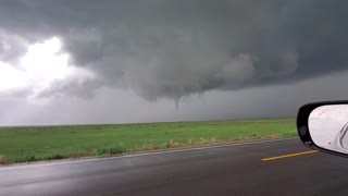 Stove Pipe Tornado Touching Down in Colorado