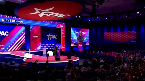 Steve Bannon Speaks Live From CPAC