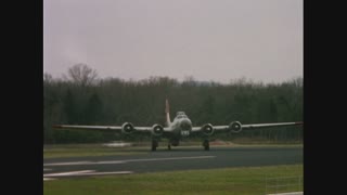 B-17 Aluminum Overcast at an airport in Tennessee, 2004