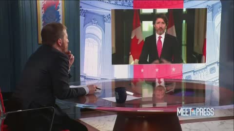 Justin Trudeau On "Meet The Press"