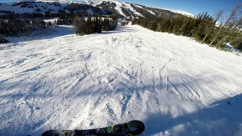 snowboarding fail.