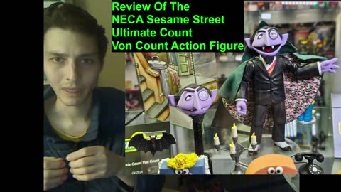 Review Of The NECA Sesame Street Ultimate Count Von Count Action Figure