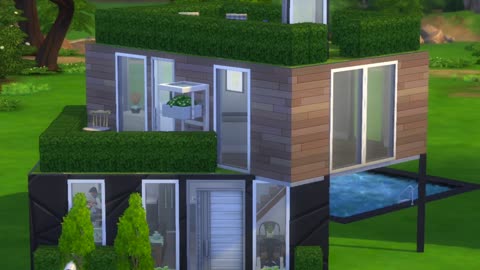 The Sims 4 Tiny Living speed build