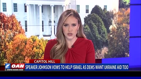 Speaker Johnson Vows To Help Israel As Dems Want Ukraine Aid Too