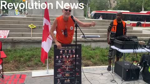 Raw video: Toronto weekly freedom rally