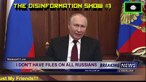 News at 11 HACKED BY RUSSIAN BOTS!!! They have a message from their leader.
