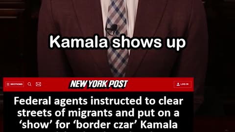 Agents Told to Clear Out Migrants before Kamala Harris Trip to Border