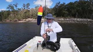 Fishing and Rescuing a Boat on Crooked River GA