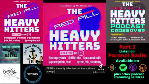 Red Pill Heavy Hitters Podcast Crossover Series - Part 2: PARANOI RADIO (Trailer)