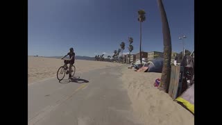 Beach Bike Ride Venice and Santa Monica