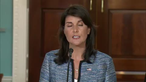 Nikki Haley announces U.S. withdrawal from UN Human Rights Council
