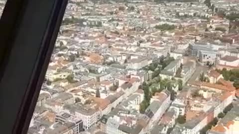view from the TV tower in Berlin