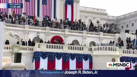 Lady Gaga Performs The National Anthem At Joe Biden’s Inauguration | MSNBCPROPAGANDA WHITE GENOCIDE