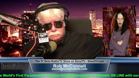 The 'X' Zone Radio/TV Show with Rob McConnell: Guest - FREEMAN FLY