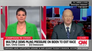 Biden campaign co-chair Chris Coons praises Biden's incoherent press conference as "impressive" 🎙️