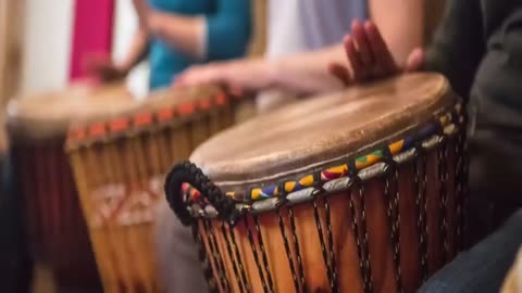 Relaxing drum bongo meditation