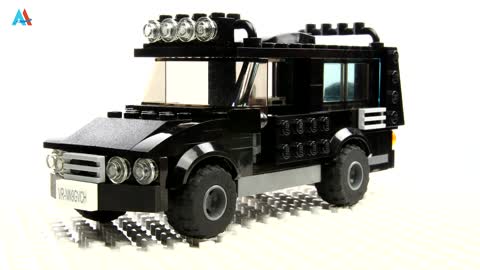 Lego building teaching build luxury Lego Jeep