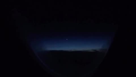 Alien space ship capture in camera