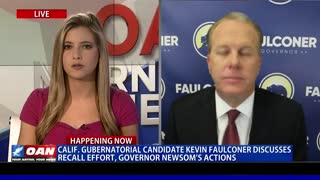 Calif. Gubernatorial Candidate Kevin Faulconer Discusses Recall Effort, Gov. Newsom’s Actions