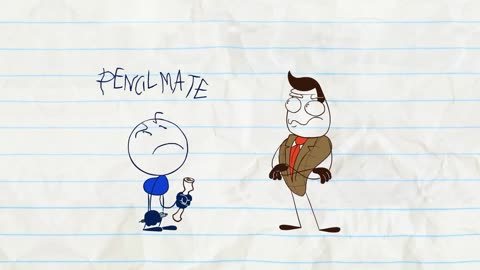 Pencilmate Needs To Finish His Homework! | Animated Cartoons | Animated Short Films | Pencilmation