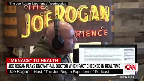 Guest corrects Joe Rogan live on his own show. See his reaction