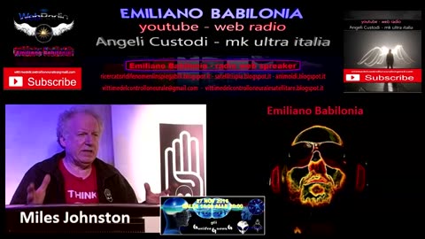 CONTROLLO MENTALE - Miles Johnson intervistato da Emiliano Babilonia in esclusiva mondiale