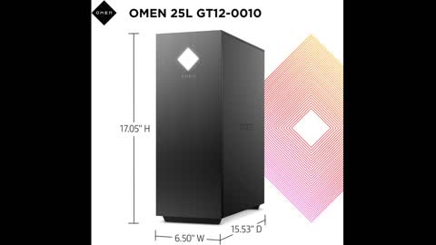 Review: OMEN 25L Gaming Desktop PC, AMD Radeon RX 5500, AMD Ryzen 5 3500, HyperX 8GB DDR4 RAM,...
