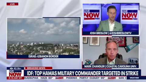 BREAKING_ Top Hamas military chief targeted in Israeli strike in Gaza