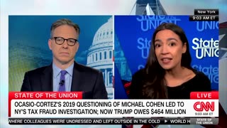 AOC Claims There's "Risk" In "Not Seizing" President Trump's Assets In New York Witch Hunt