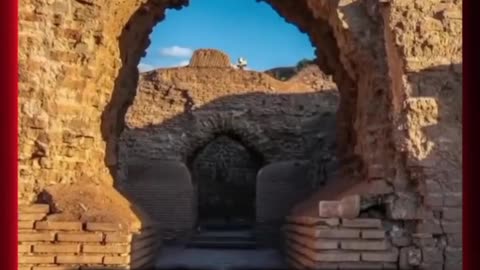 Ancient prison built inside an extinct volcano