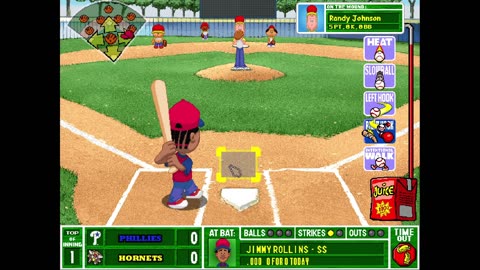 Backyard Baseball 03: Red Hornets Season Game 1