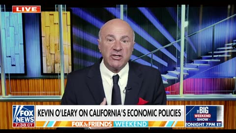 Kevin O’Leary- ‘Concerning’ California policies driving businesses away.