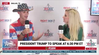 CPAC 2022 in Dallas, Tx | Interview With Coleton Furlow | Communications Associate With CPAC 8/6/22
