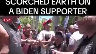 Immigrant Trump supporters go scorched earth on a biden supporter