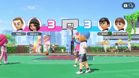 Nintendo Switch Sports Online Basketball (Recorded on 8/11/24)